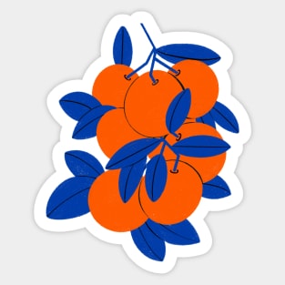 Bunch of Oranges Sticker